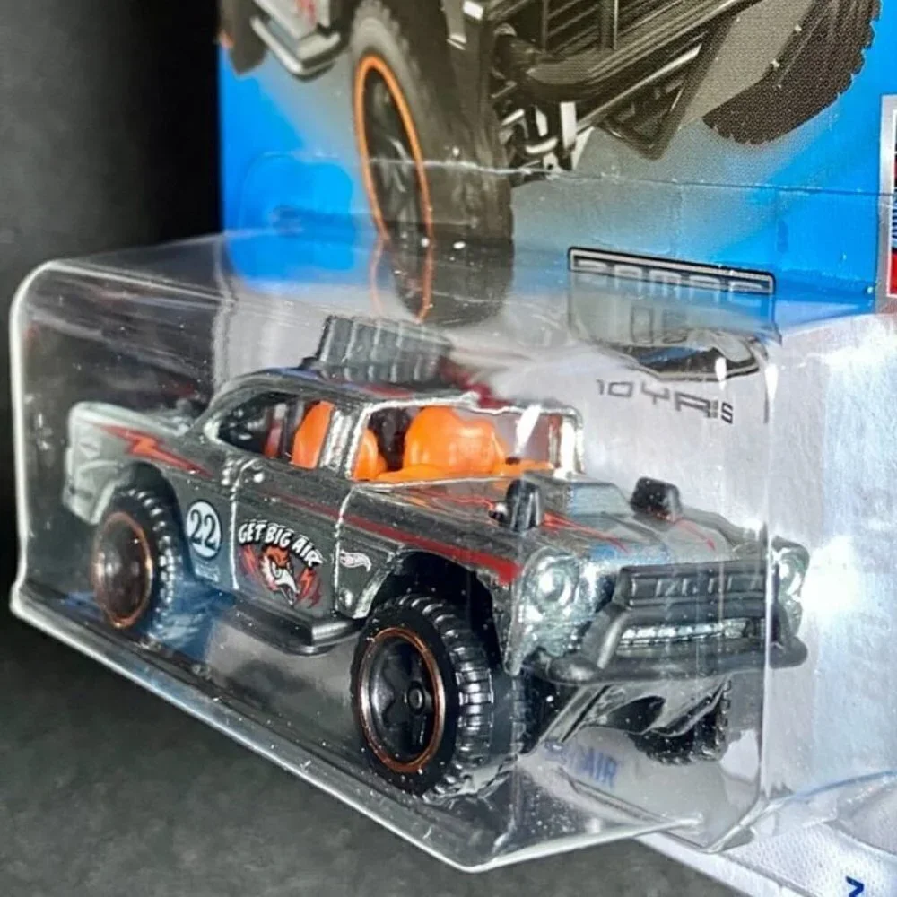Hot Wheels Big-Air Bel-Air ZAMAC 112/250 Chevy‎ Bel Air 5/5 1:64 Model NIP 2022